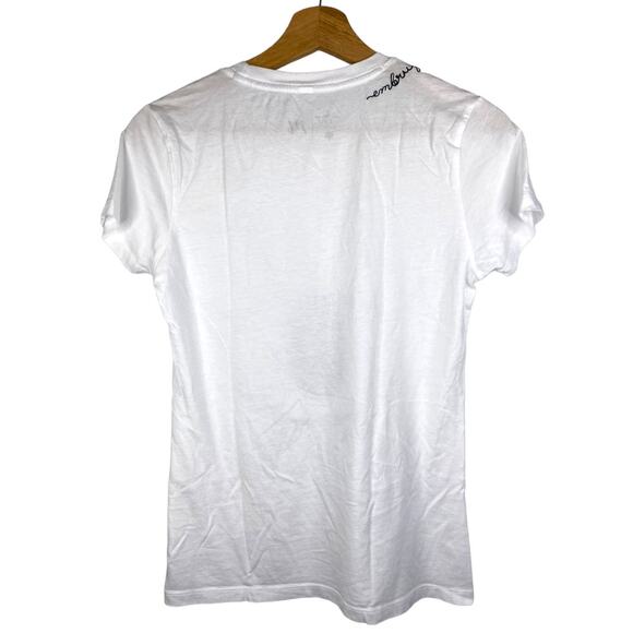 Embrujo del arte Mens Graphic Tee Big Eye on White T-Shirt size Medium - Picture 2 of 7